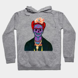 Frida Kahlo Dia Delos Muertos Hoodie